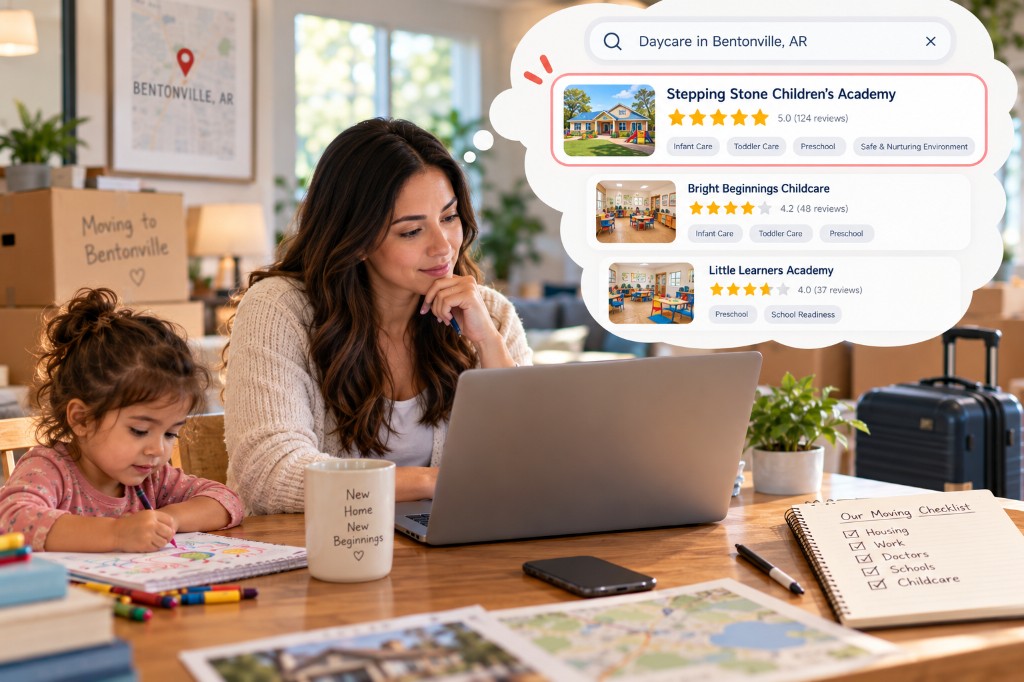 Moving to Bentonville? Start Your Childcare Search Early