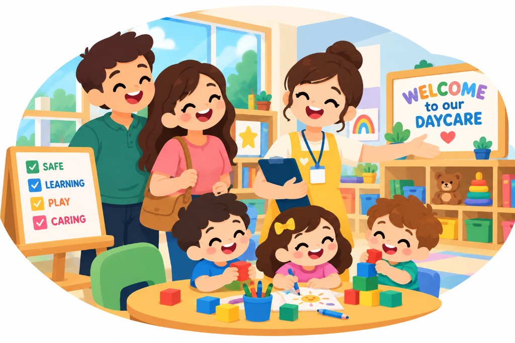 What Bentonville Parents Should Look for During a Daycare Tour